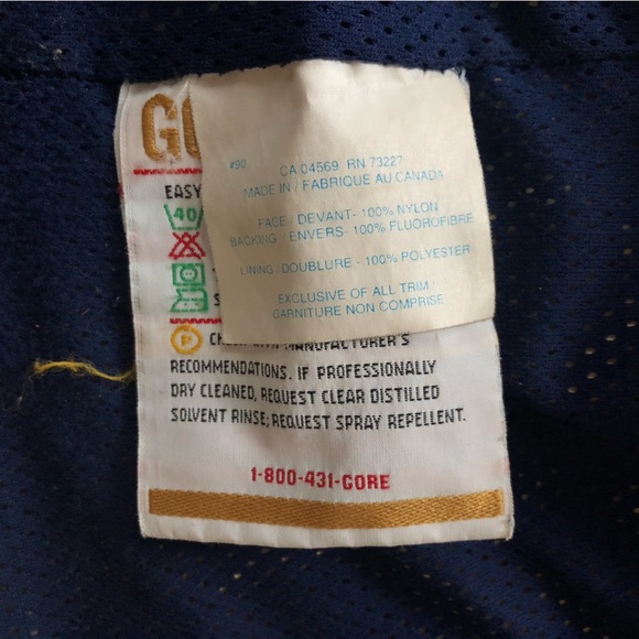 Vintage FAR WEST Europe Bond Gore-Tex Yellow Windbreaker Men’s Size M - Picture 13 of 16